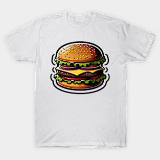 delicious hamburger design T-Shirt